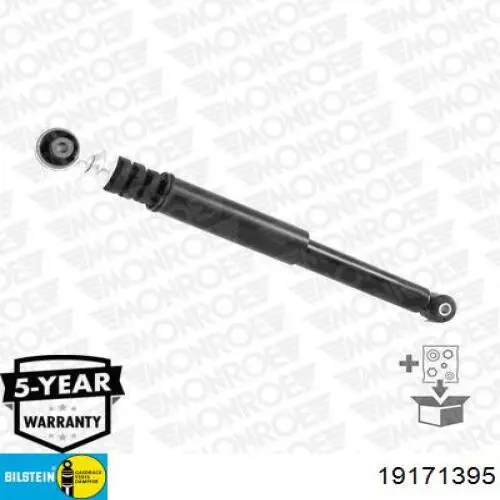 Amortiguador trasero Bilstein 19171395 precio, desde 55,90 EUR