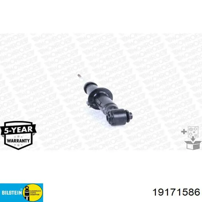 19171586 Bilstein amortiguador trasero izquierdo