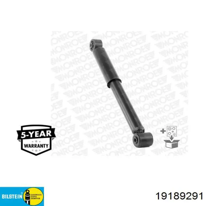 Amortiguador trasero Bilstein 19189291 precio, desde 46,65 EUR