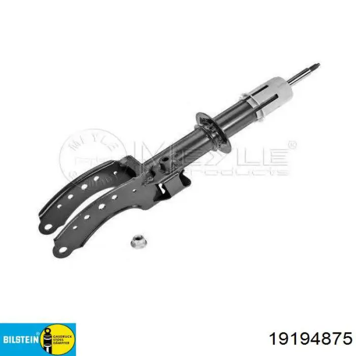 Amortiguador delantero izquierdo 7P6413031 VAG