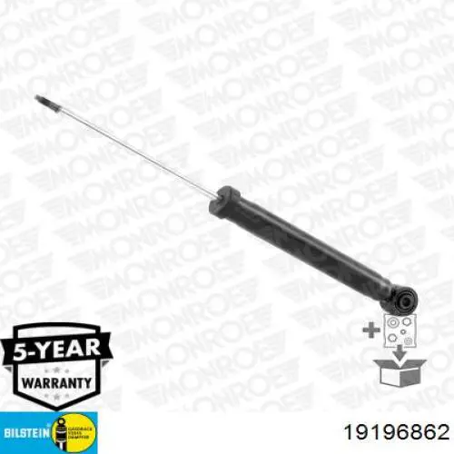 19-196862 Bilstein amortiguador trasero