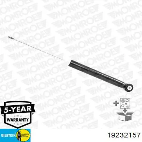 Amortiguador trasero SA2258 Bremsi
