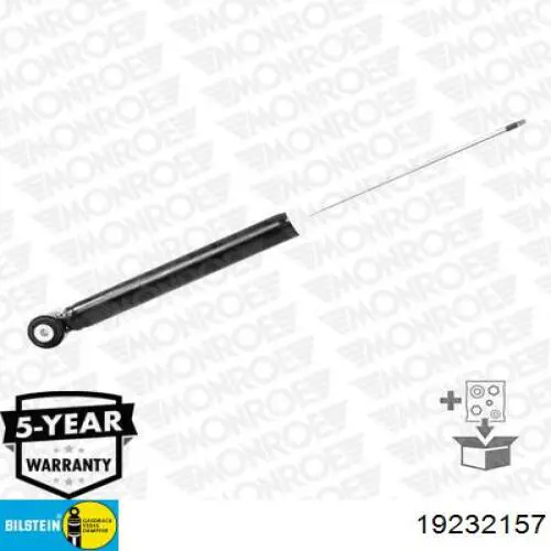 19-232157 Bilstein amortiguador trasero