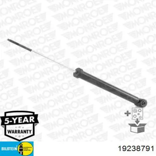 Amortiguador trasero Bilstein 19238791 precio, desde 40,38 EUR