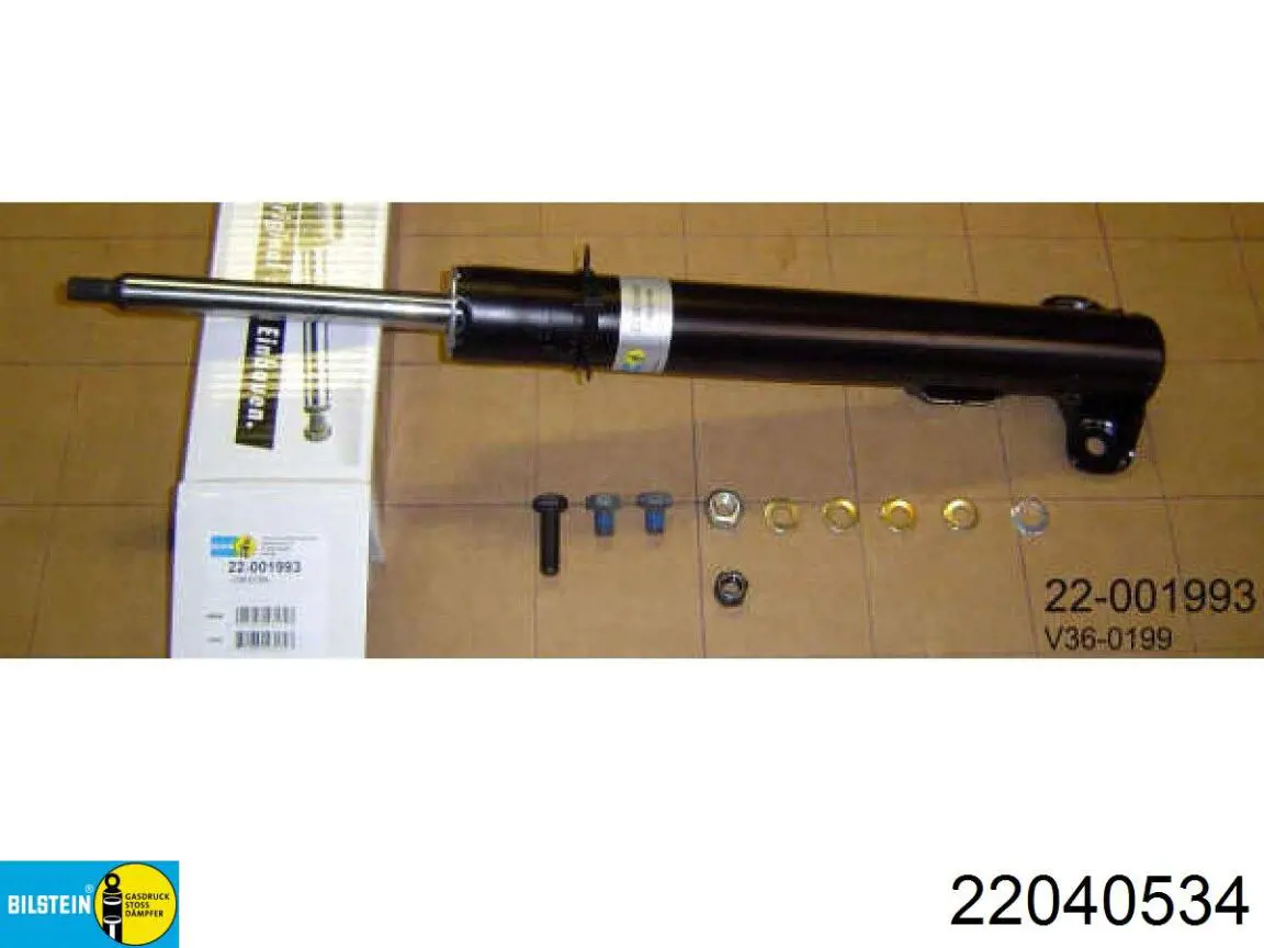 Amortiguador delantero Bilstein 22040534