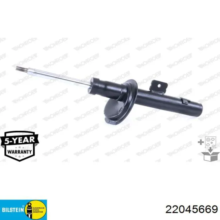 Amortiguador delantero derecho Bilstein 22045669 precio, desde 49,71 EUR