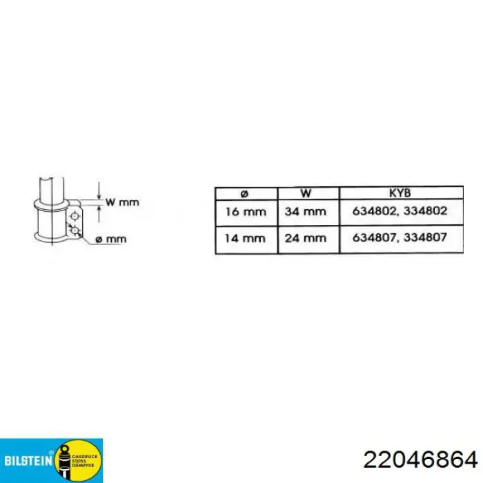 8660001299 Renault (RVI) Amortiguador frontal