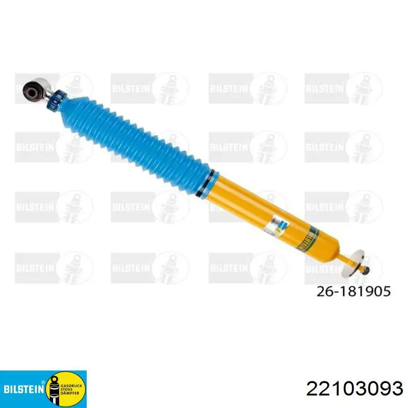 Amortiguador delantero izquierdo Bilstein 22103093 precio, desde 96,62 EUR