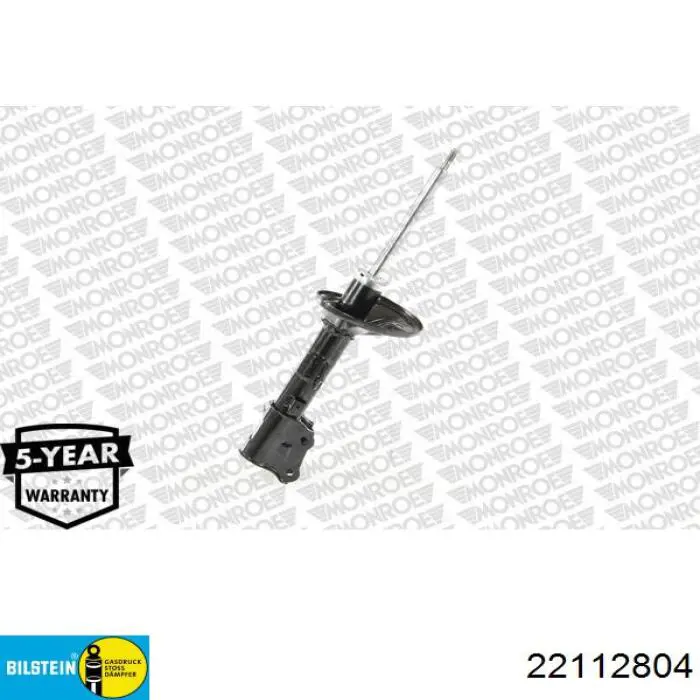 22112804 Bilstein amortiguador trasero derecho