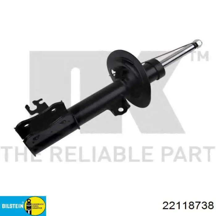 Amortiguador delantero izquierdo Bilstein 22118738 precio, desde 103,37 EUR