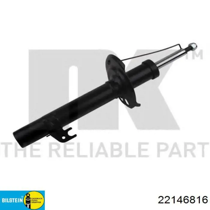 Amortiguador delantero derecho 22146816 Bilstein