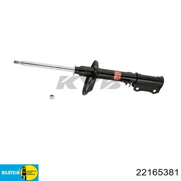 22-165381 Bilstein amortiguador trasero izquierdo