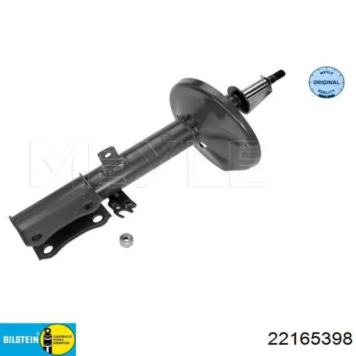 22-165398 Bilstein amortiguador trasero derecho