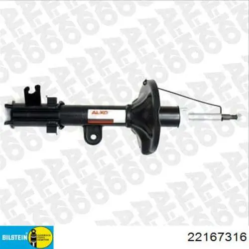 Amortiguador delantero derecho Bilstein 22167316 precio, desde 70,40 EUR