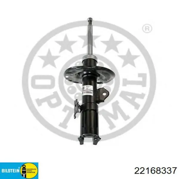 Amortiguador delantero izquierdo 22168337 Bilstein