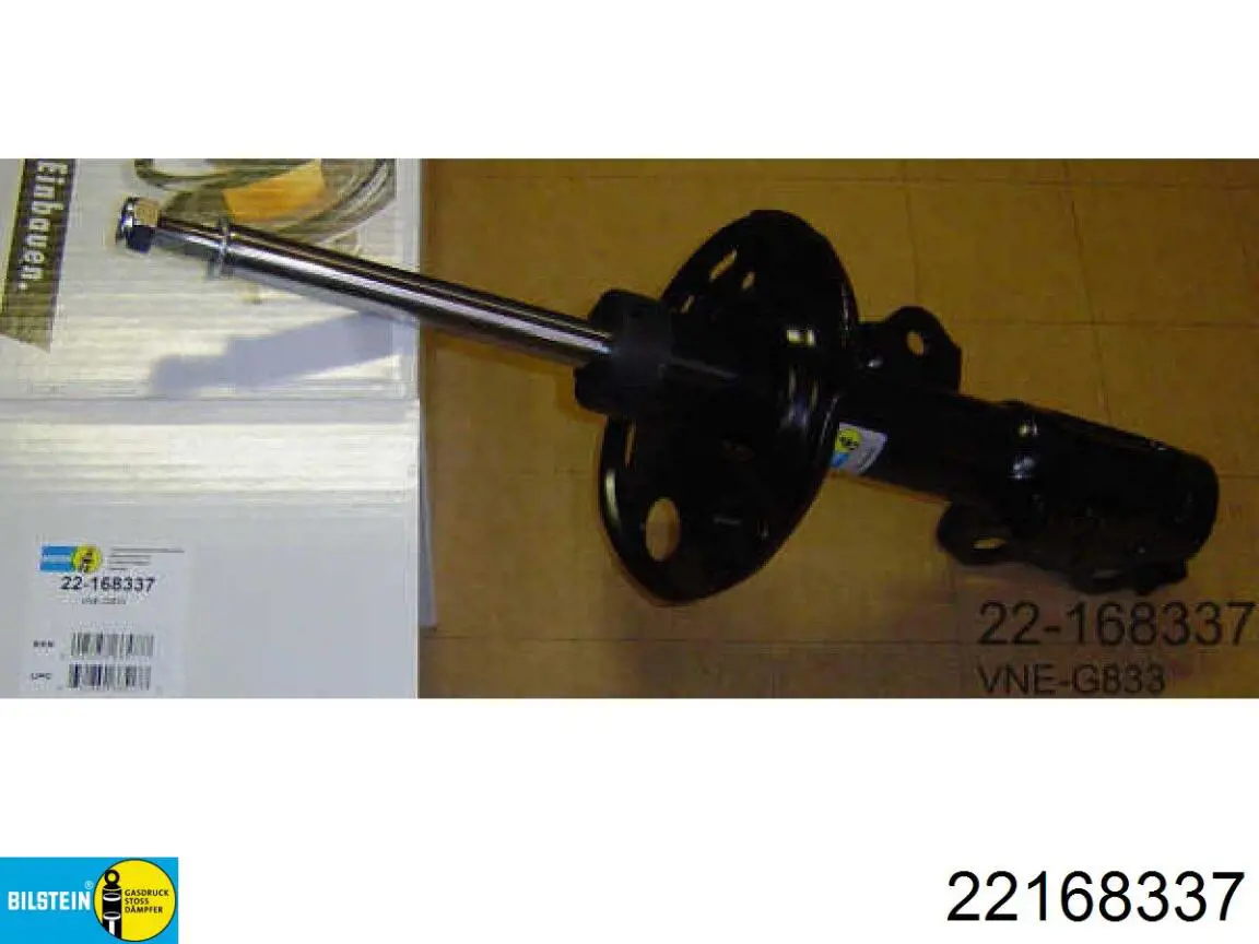 Amortiguador delantero izquierdo Bilstein 22168337 precio, desde 64,37 EUR