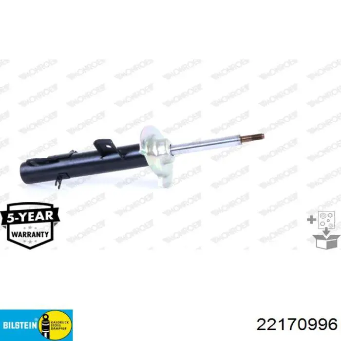 Amortiguador delantero izquierdo Bilstein 22170996 precio, desde 62,30 EUR