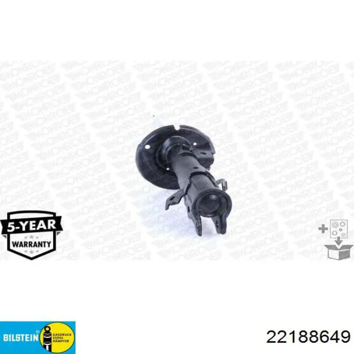 Amortiguador delantero izquierdo Bilstein 22188649 precio, desde 64,77 EUR