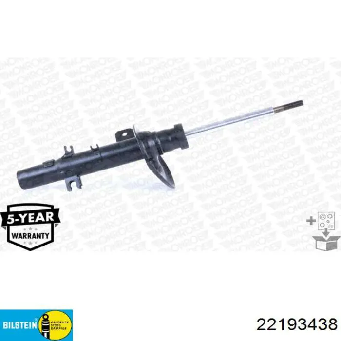 22-193438 Bilstein amortiguador delantero derecho