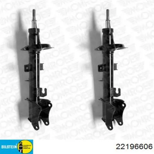 Amortiguadores traseros Bilstein 22196606