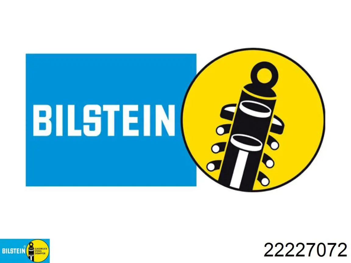 Amortiguador delantero derecho 22227072 Bilstein