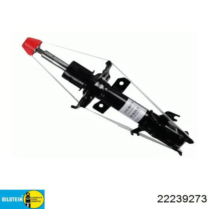 Amortiguador delantero derecho Bilstein 22239273 precio, desde 66,16 EUR