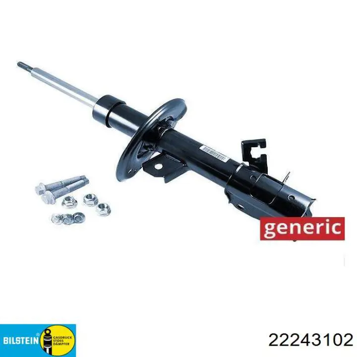 22-243102 Bilstein amortiguador delantero izquierdo