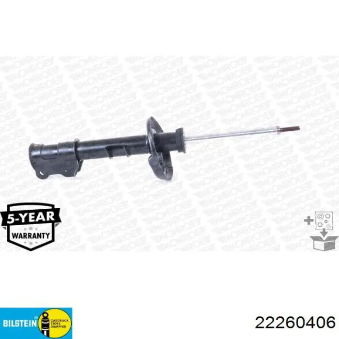 22260406 Bilstein amortiguador delantero derecho