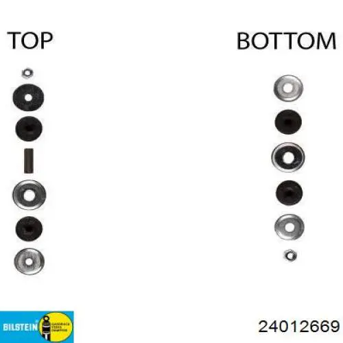 24012669 Bilstein amortiguador delantero