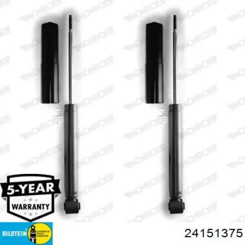 24151375 Bilstein amortiguador trasero