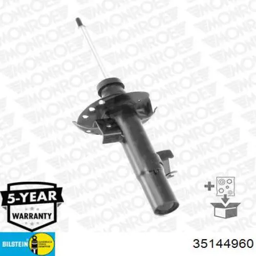 Amortiguador delantero izquierdo 31340317 Volvo