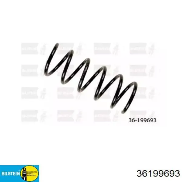 36199693 Bilstein muelle de suspensión eje trasero