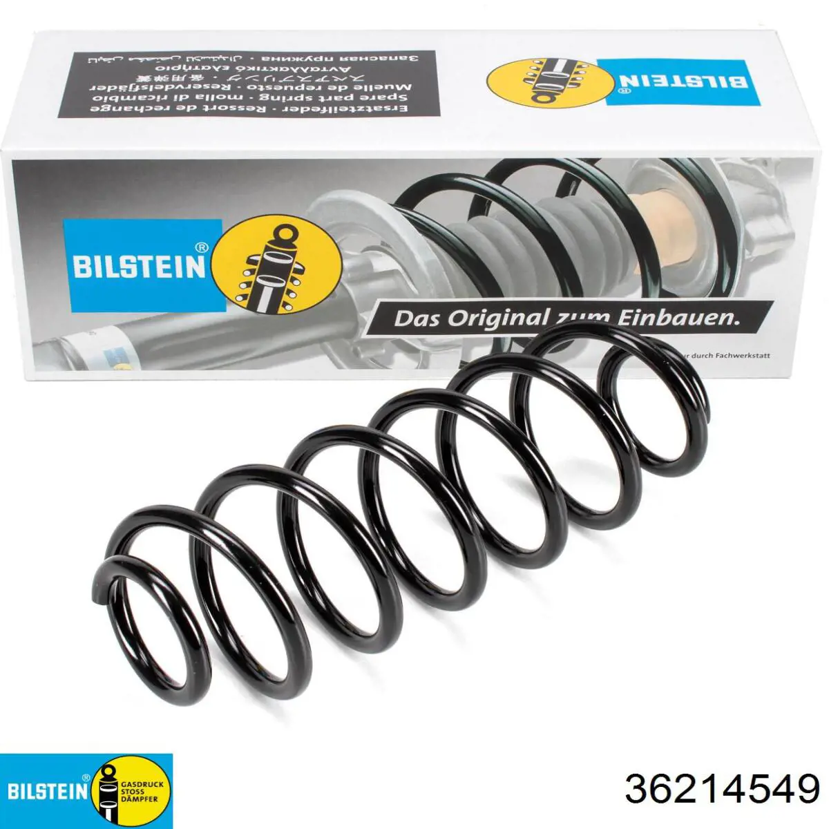 36214549 Bilstein muelle de suspensión eje trasero