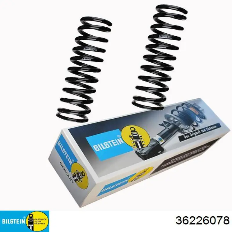 36226078 Bilstein muelle de suspensión eje trasero