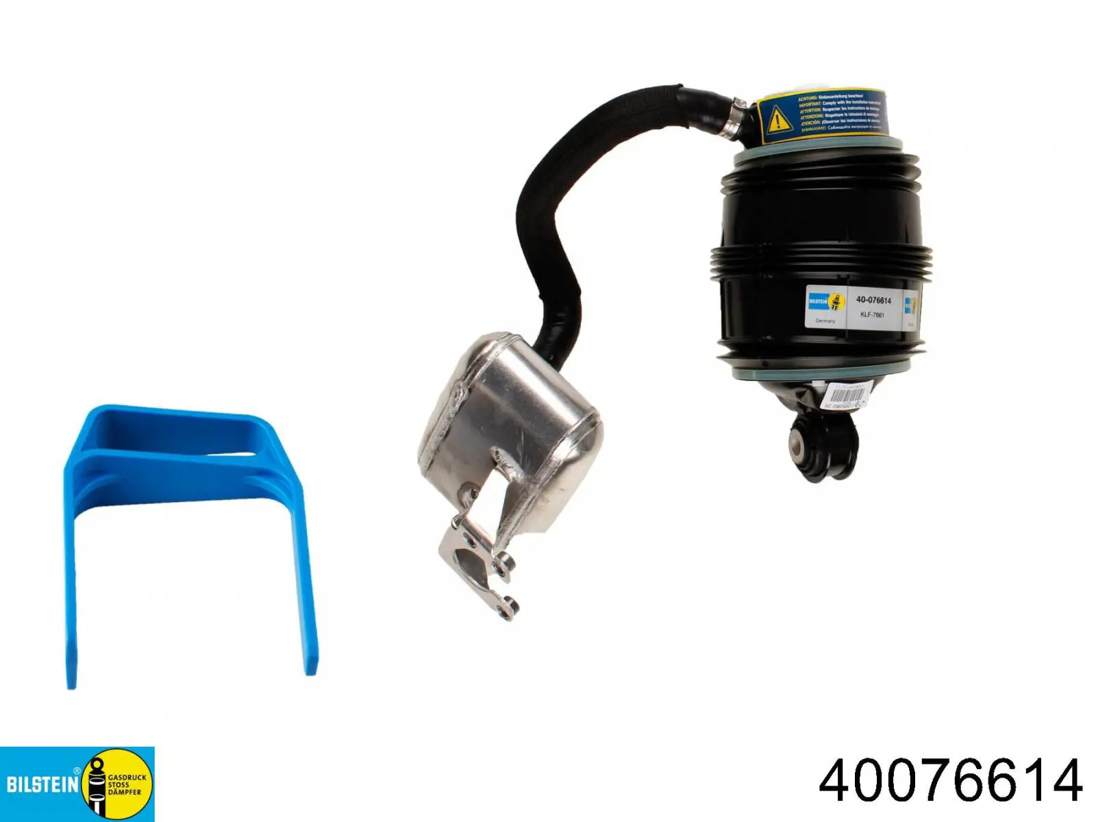 Bolsa de aire del eje trasero 40076614 Bilstein