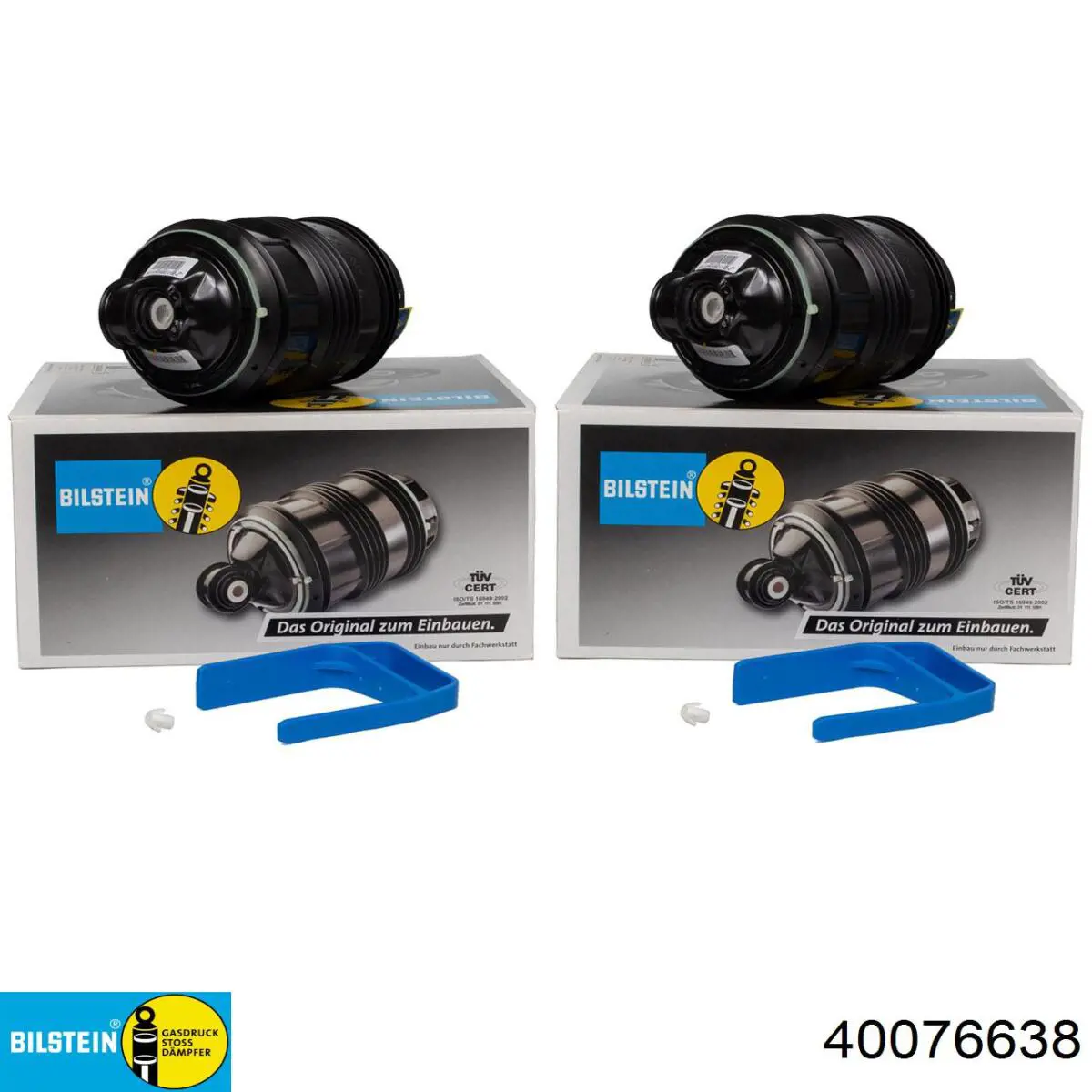 Bolsa de aire del eje trasero 40076638 Bilstein
