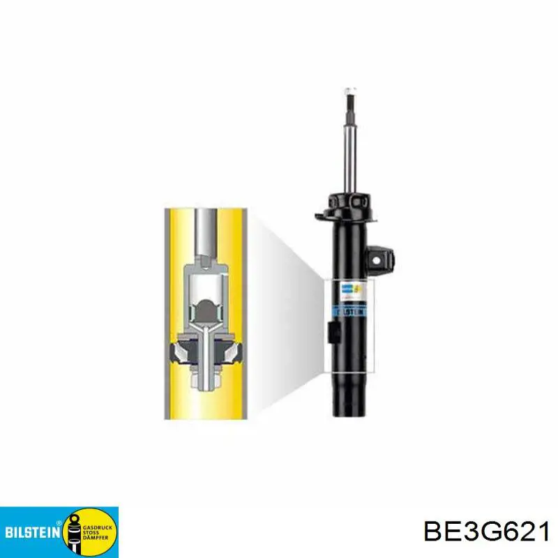 be3-g621 Bilstein amortiguador trasero