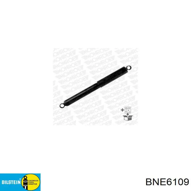 Amortiguador trasero Nissan Terrano 1 WD21