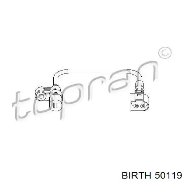 50119 Birth almohadilla de tope, suspensión trasera