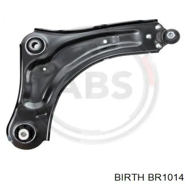 BR1014 Birth barra oscilante, suspensión de ruedas delantera, inferior derecha