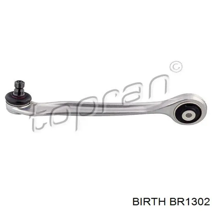 BR1302 Birth barra oscilante, suspensión de ruedas delantera, superior izquierda