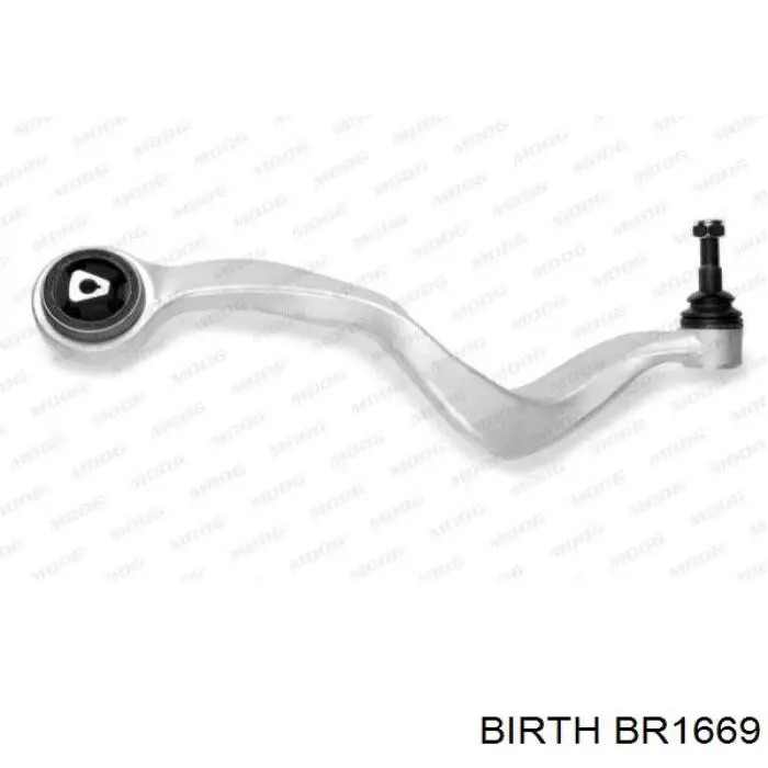 BR1669 Birth barra oscilante, suspensión de ruedas delantera, inferior izquierda