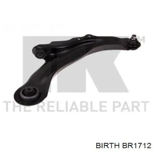 BR1712 Birth Brazo inferior derecho de la suspensión delantera