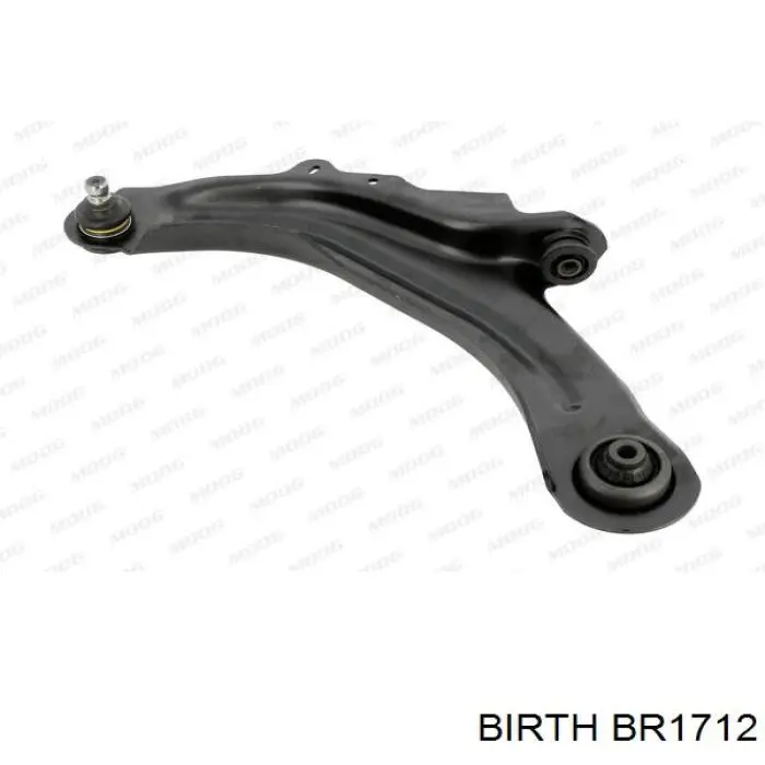 BR1712 Birth Brazo inferior derecho de la suspensión delantera