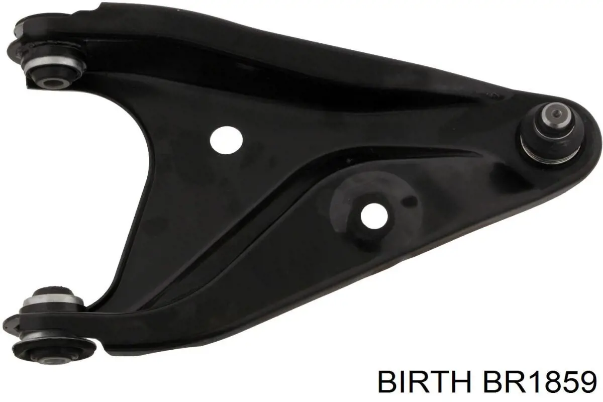 BR1859 Birth barra oscilante, suspensión de ruedas delantera, inferior derecha