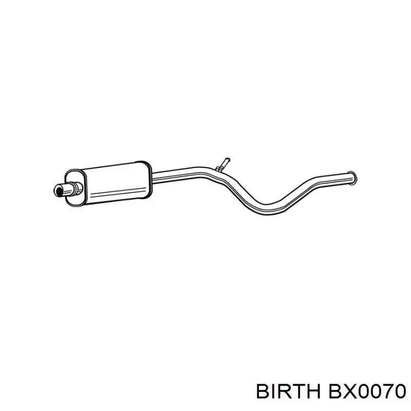 BX0070 Birth soporte de barra estabilizadora delantera