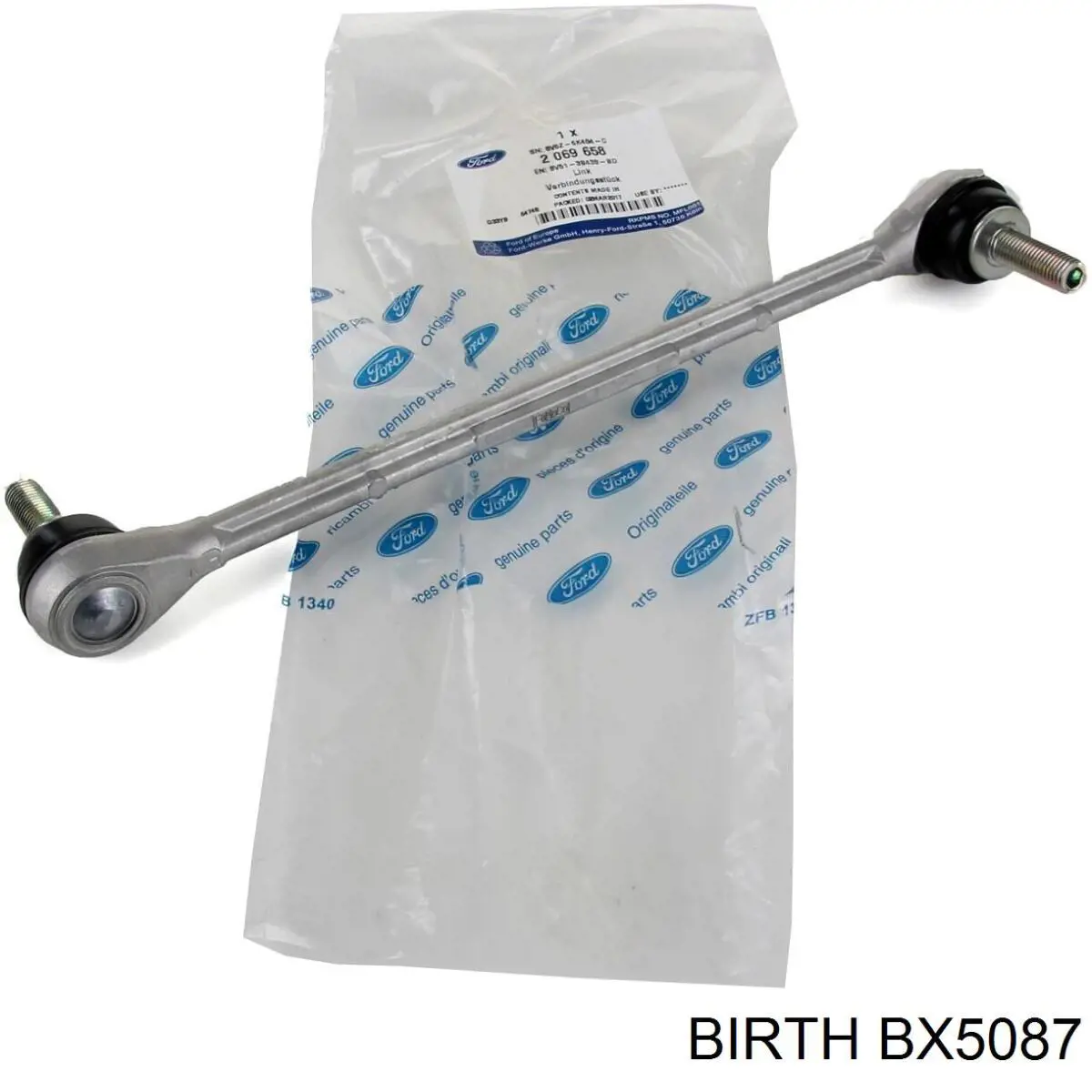 Soporte de barra estabilizadora delantera Ford Fiesta CB1