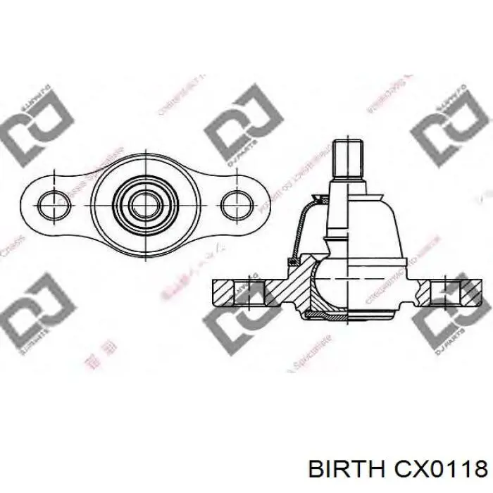 Comprar CX0118 Birth Rótula inferior de suspensión