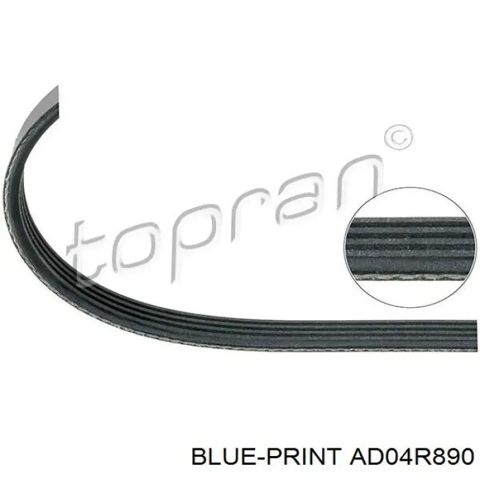 Correa trapezoidal Mazda 323 BG