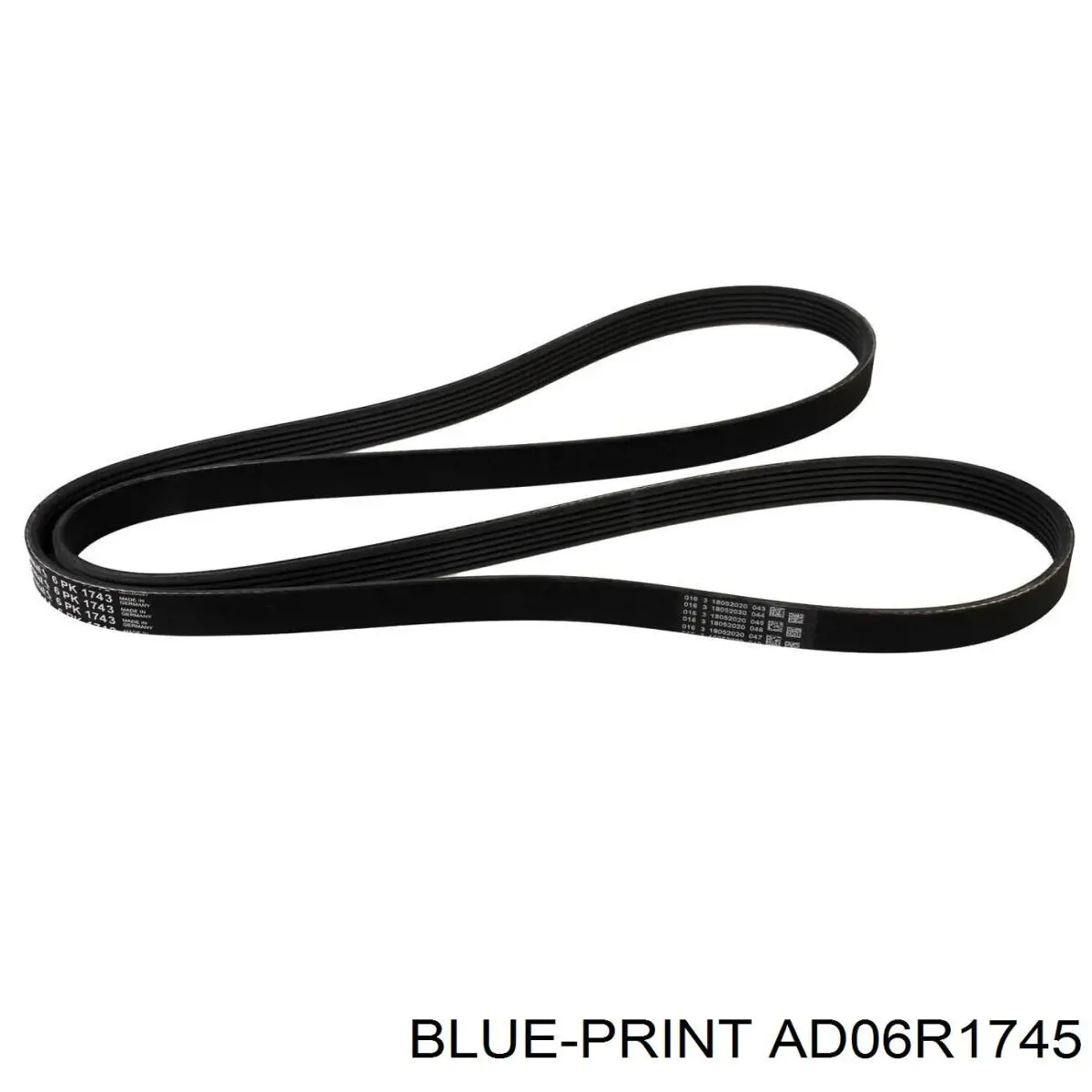 Correa de alternador 1612552780 Peugeot/Citroen